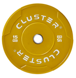 CLUSTER Color Echo Bumper Plates (5KG - 25KG)