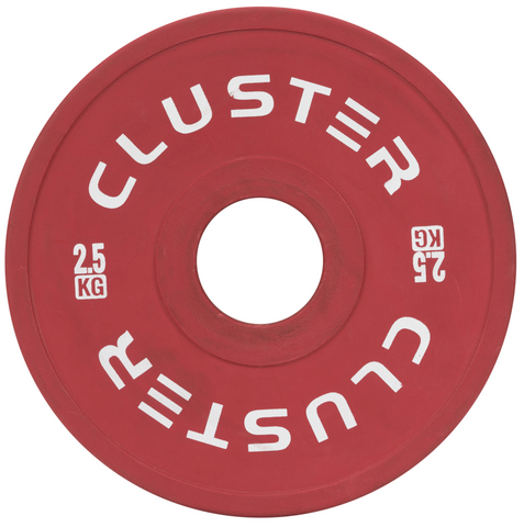 CLUSTER 4s Used - Competition Increment/Change Plates (0.5KG - 2.5KG) [SOLD IN PAIRS]
