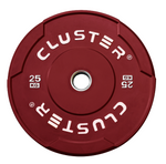 CLUSTER Color Echo Bumper Plates (5KG - 25KG)