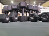 CLUSTER Hex Dumbbells 2.0 Black (2.5KG - 50KG)