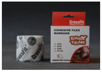 CrossFit China official authorization
Cohesive Flex bandage